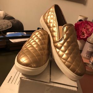 Torrid gold shoes